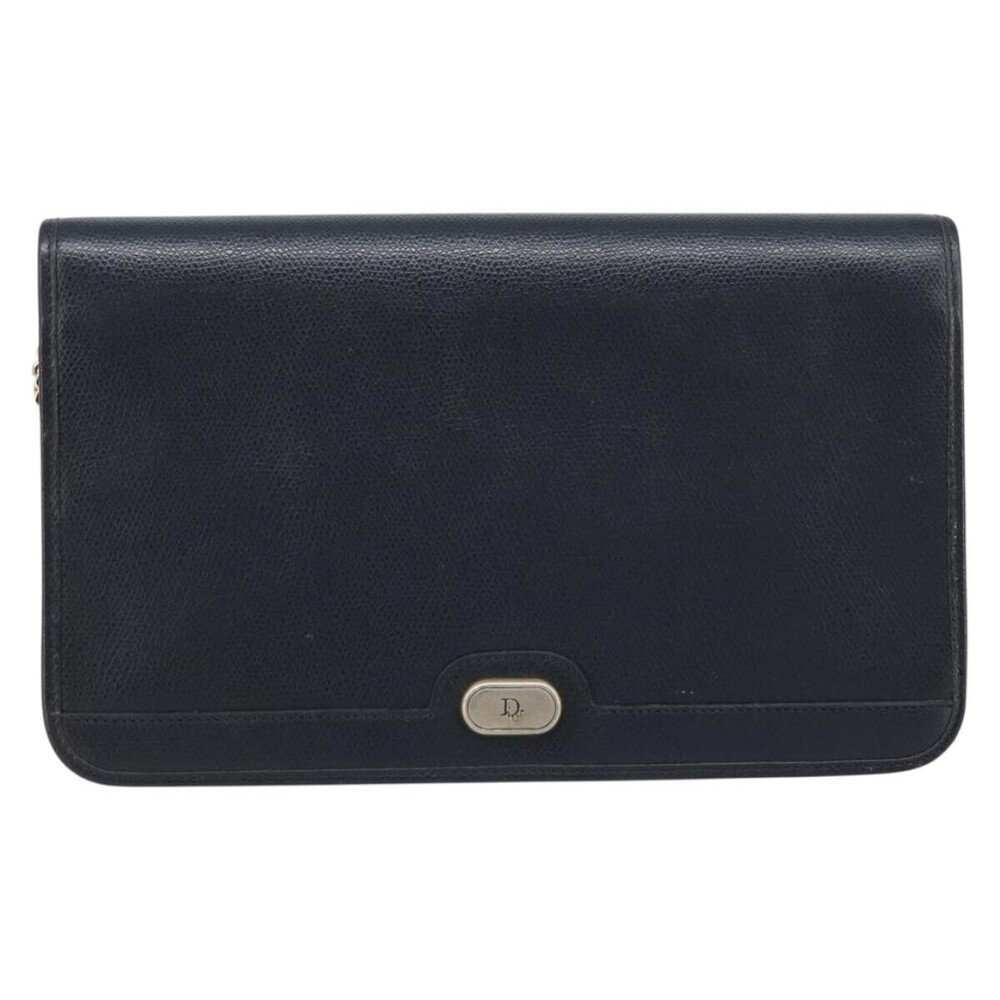 Christian Dior Vintage Honeycomb chain Canvas